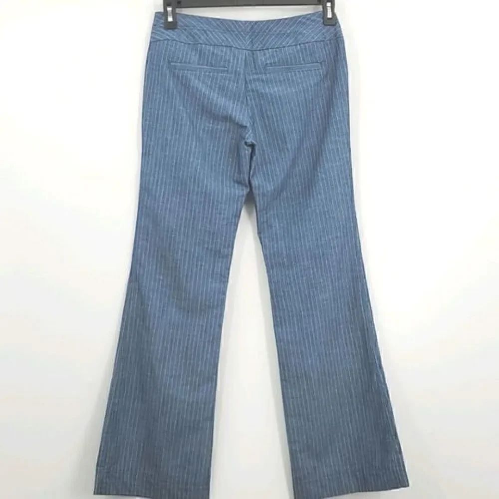 Twenty One Boot Cut Striped Denim Pants. Size 26 - Picture 3 of 10